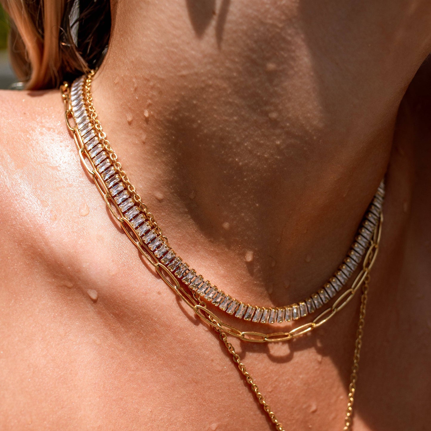 Everly Necklace - Gold