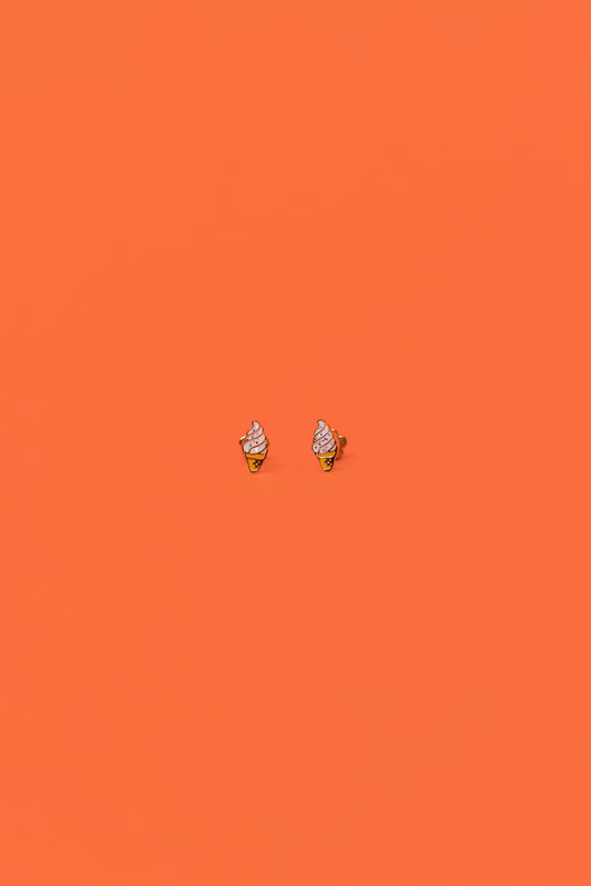 Ice Cream Flat Back Kids Earrings