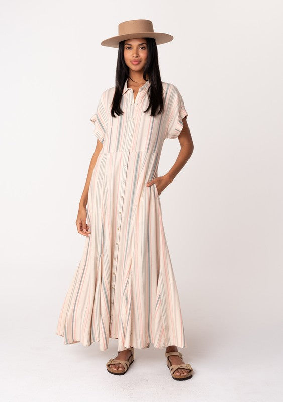 Striped Market Dress