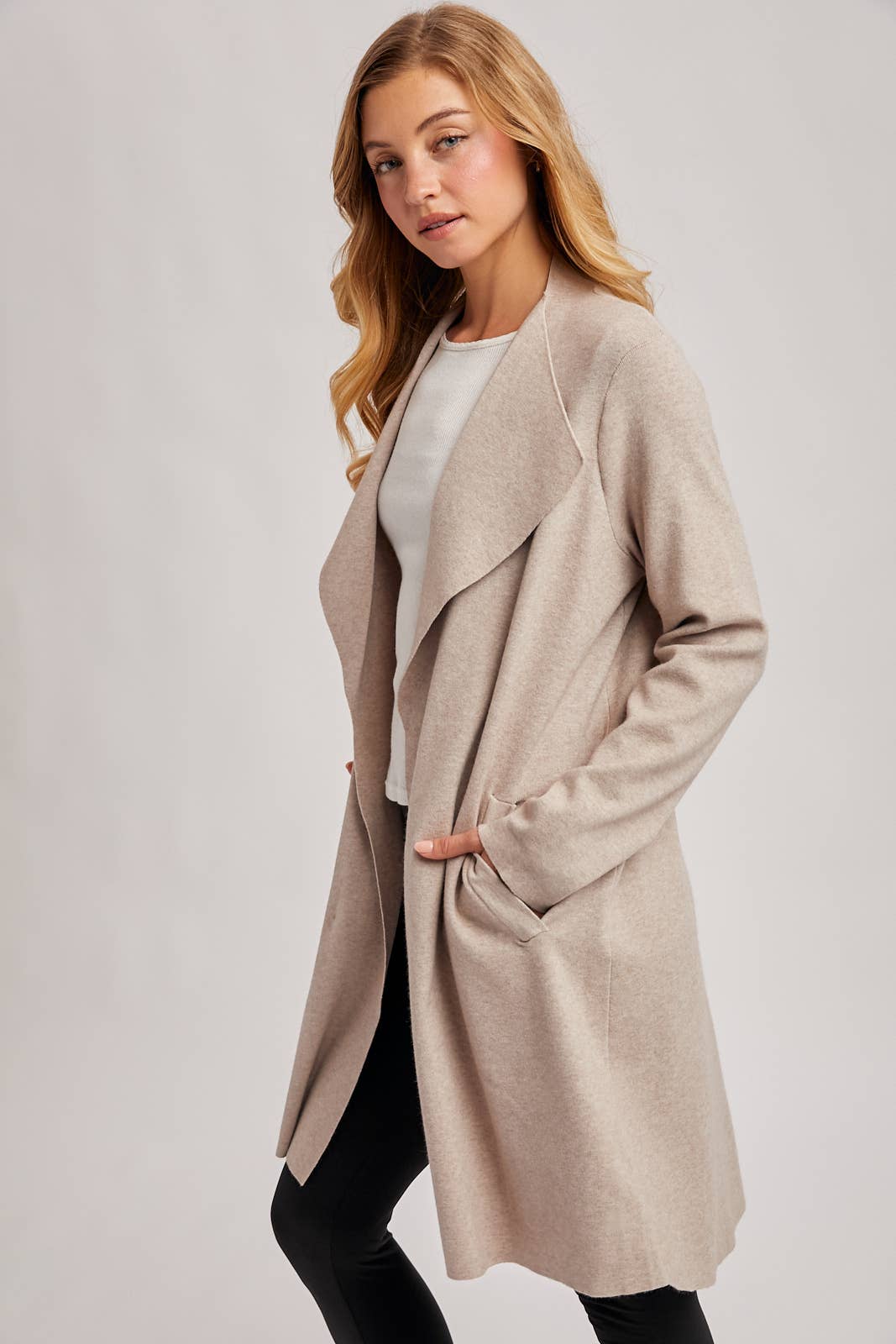 Modern Longline Knit Cardigan