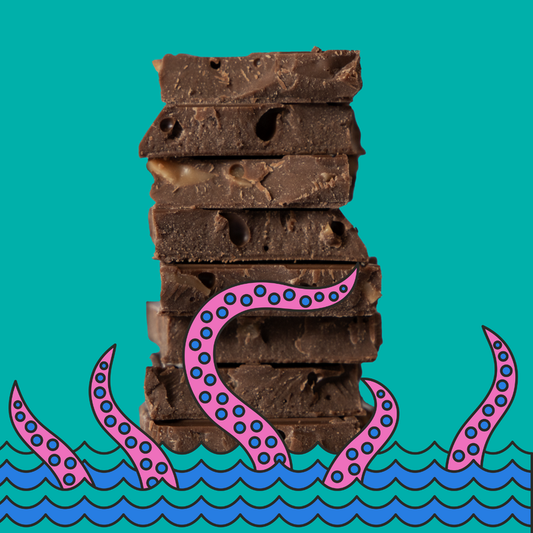 San Juan Salted Toffee Truffle bar