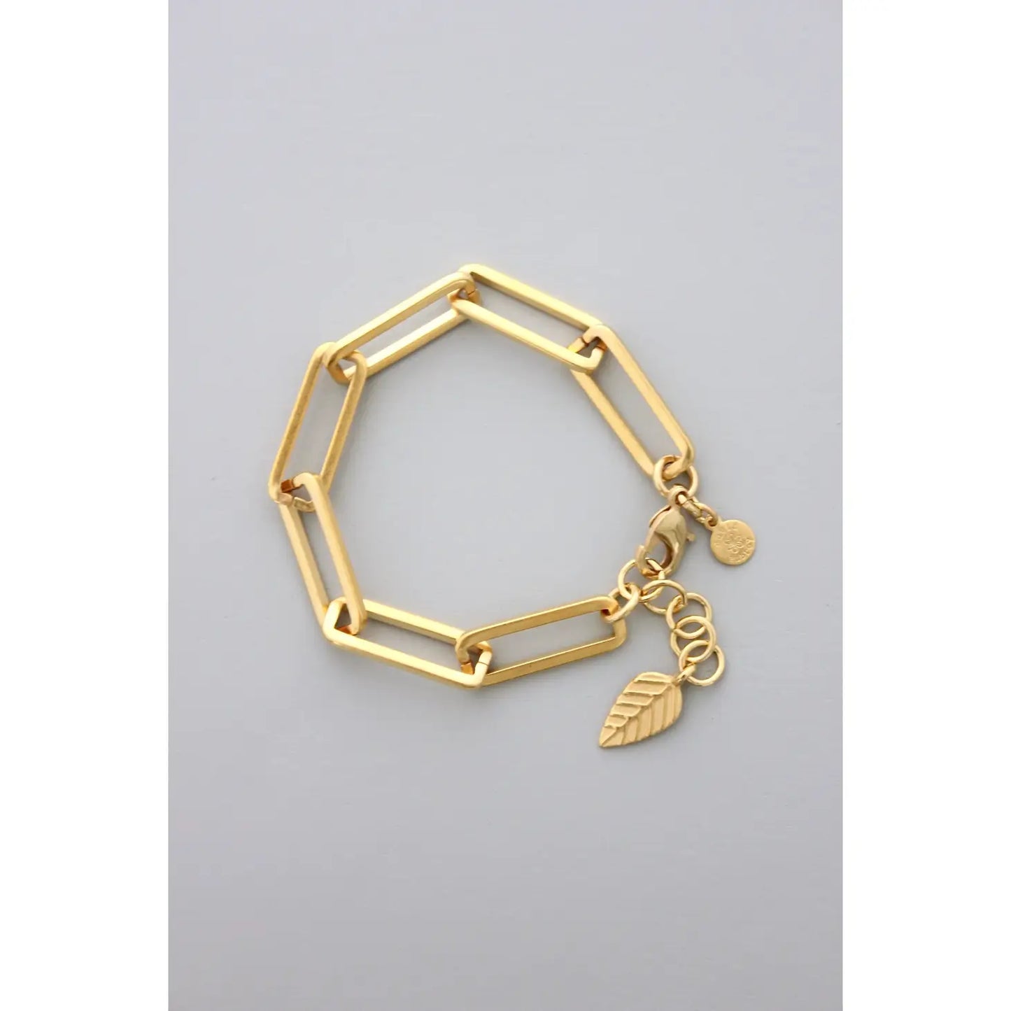 Oversized Paperclip Chain Bracelet