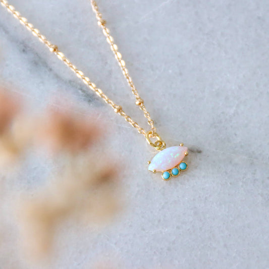 Opal & Turquoise Necklace