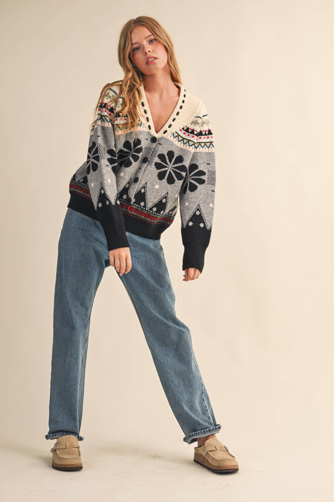 Winter Feels Shawl Collar Cardigan Sweater