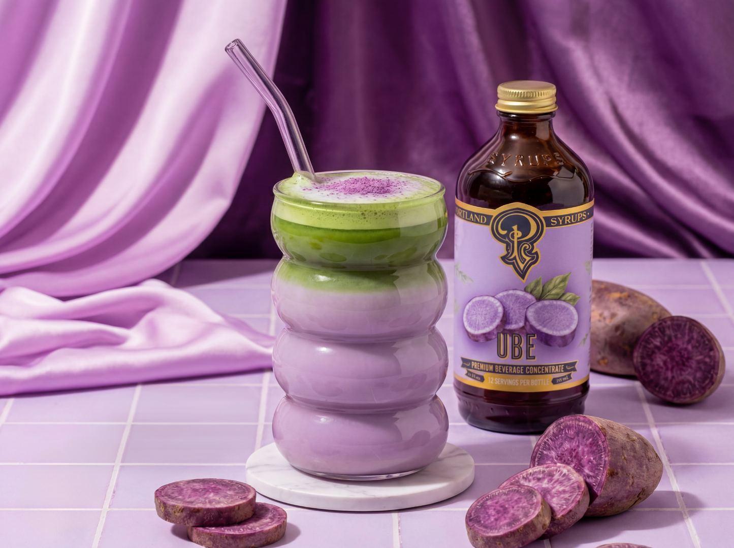 Ube Syrup - Cocktail / Mocktail / Coffee Drink Mix