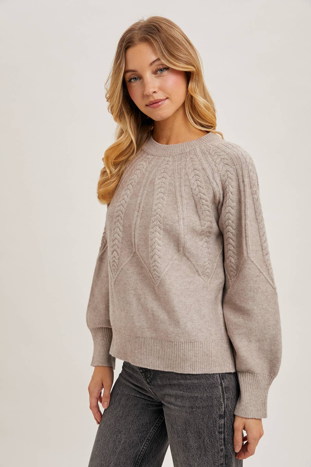Manchester Cable Knit Sweater