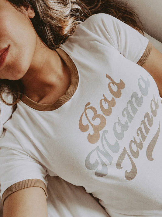 Bad Mama Jama | Ringer Graphic T-shirt