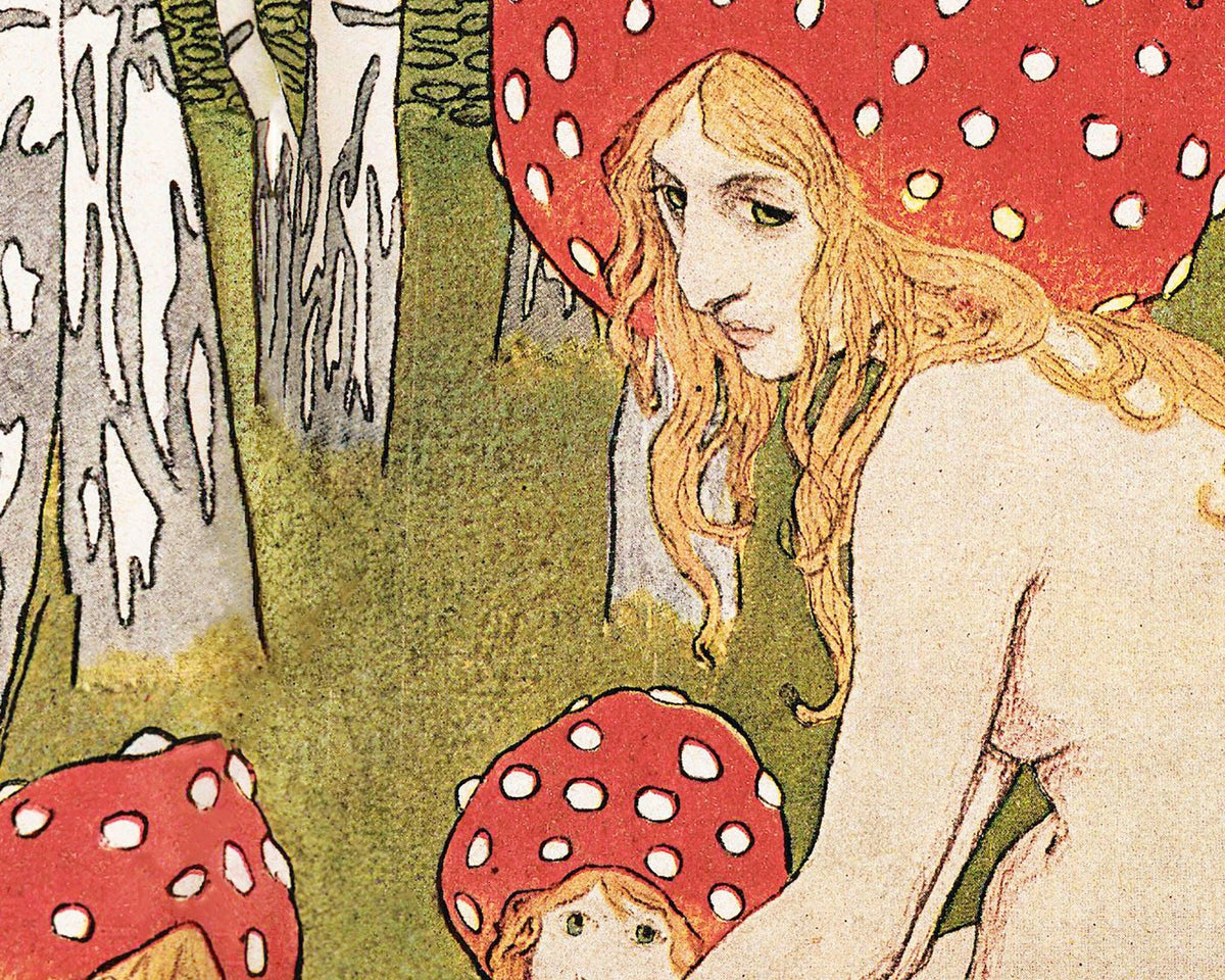Vintage Mother Nature Fine Art Print