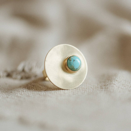 Orb Ring // Turquoise