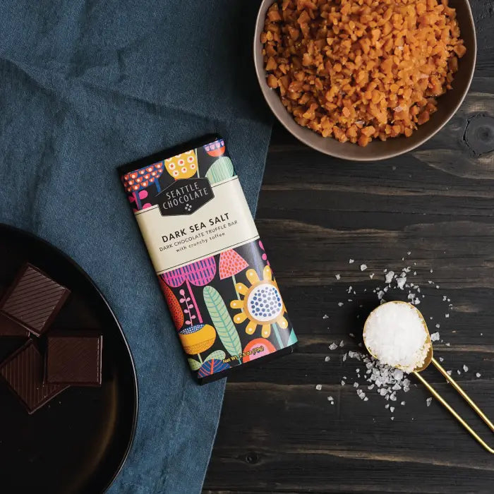 Dark Sea Salt Truffle Bar