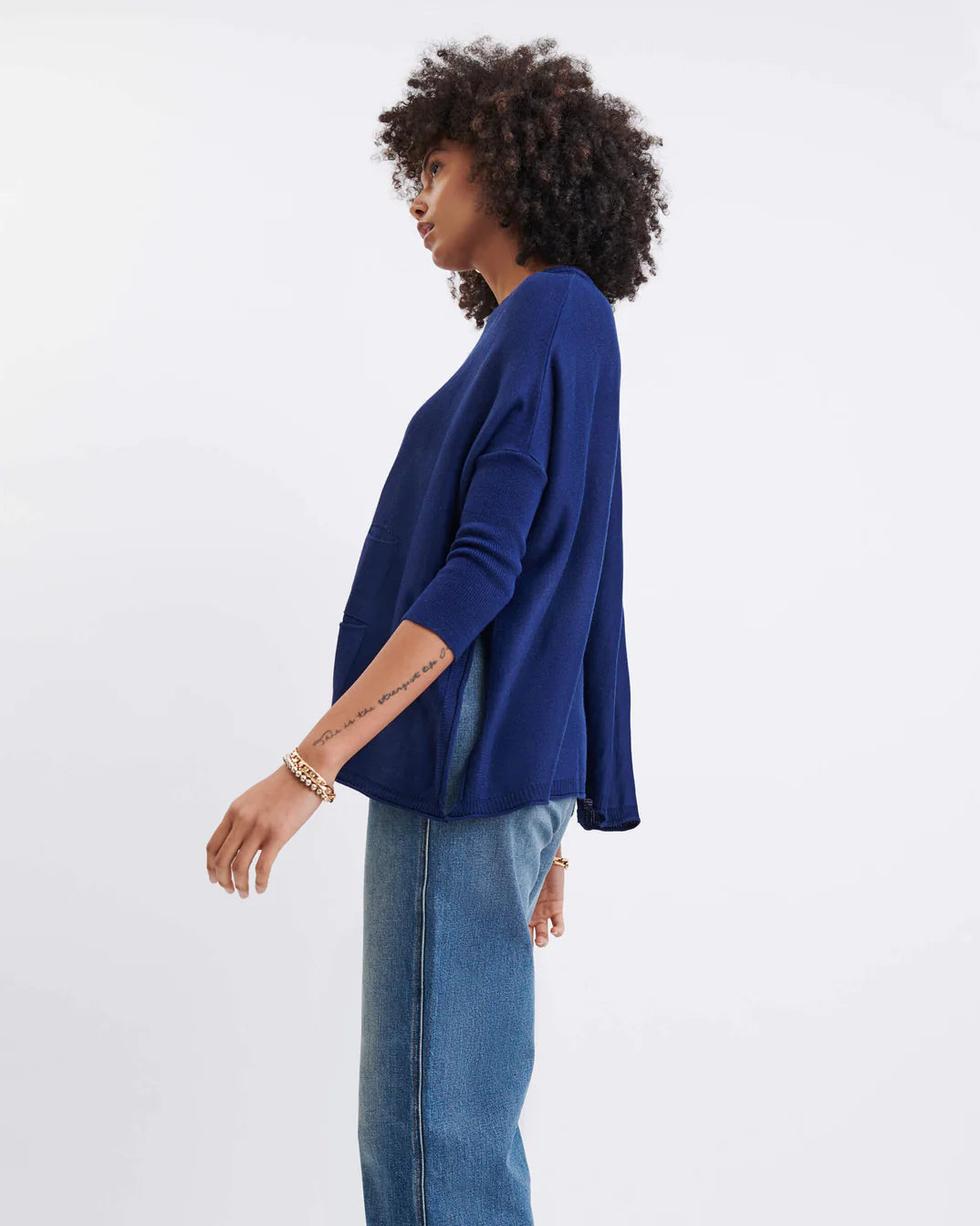 Catalina Sweater - Deep Water Blue