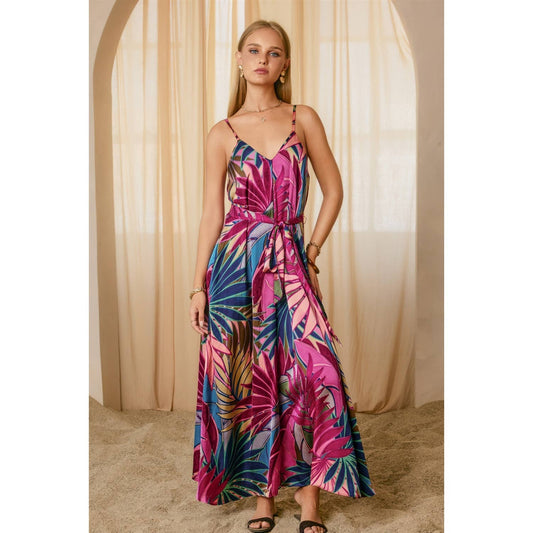 Sarina Extra Flared Maxi Dress