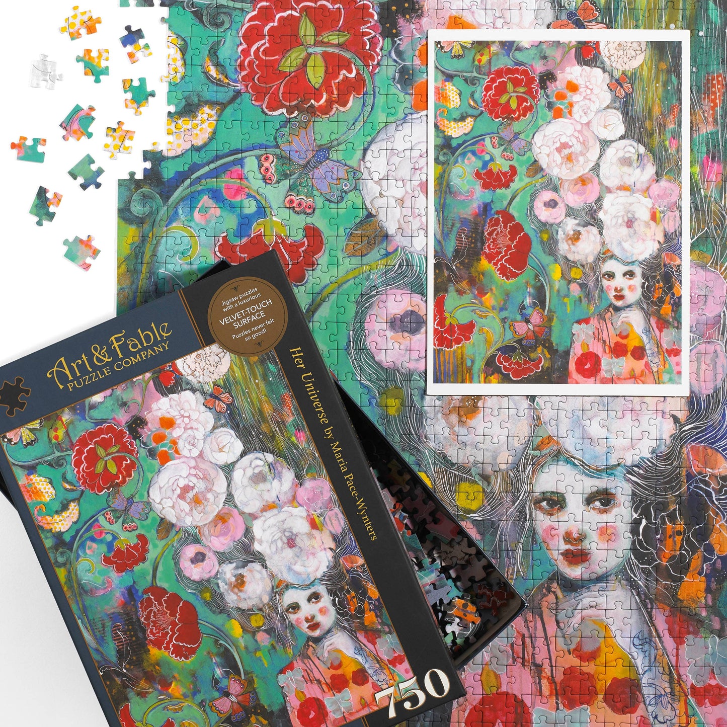 "Her Universe" 750-pc Velvet-Touch Jigsaw Puzzle