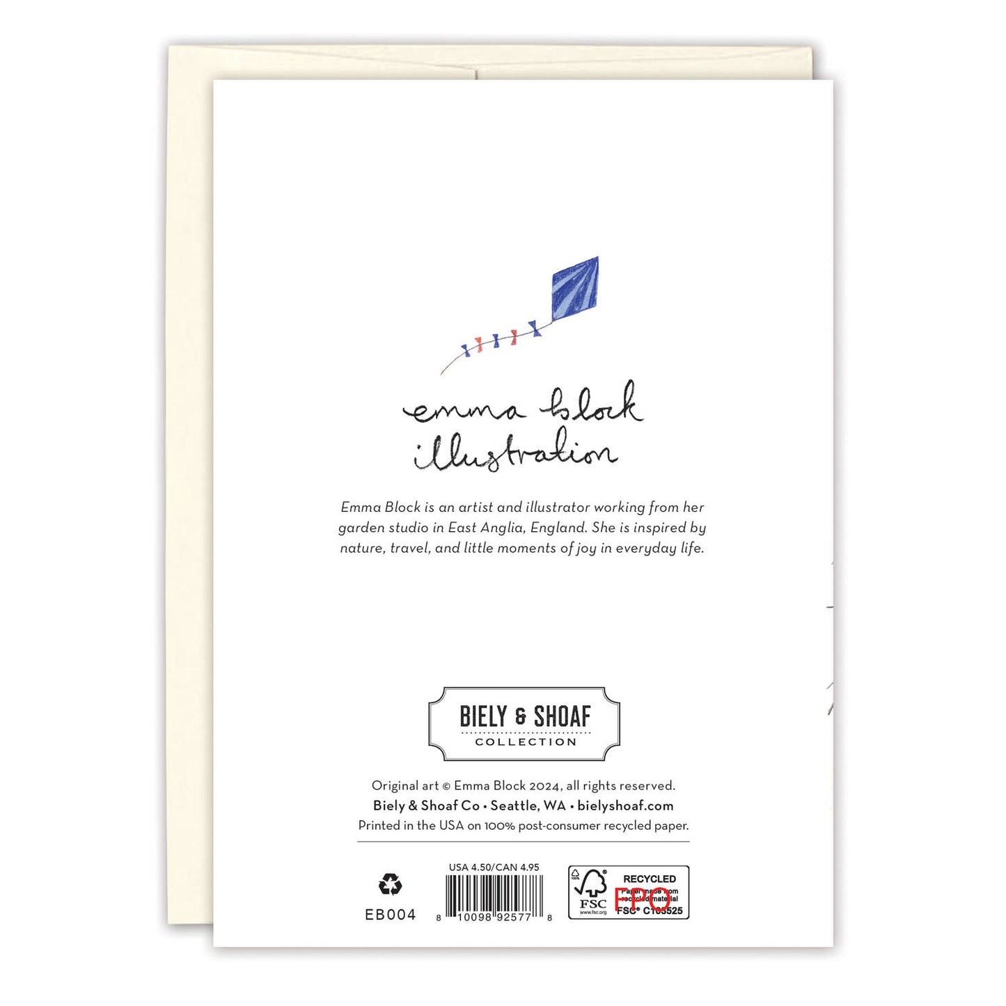 Colorful Kites Birthday Card