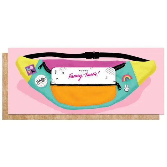 Fanny Pack Birthday Card