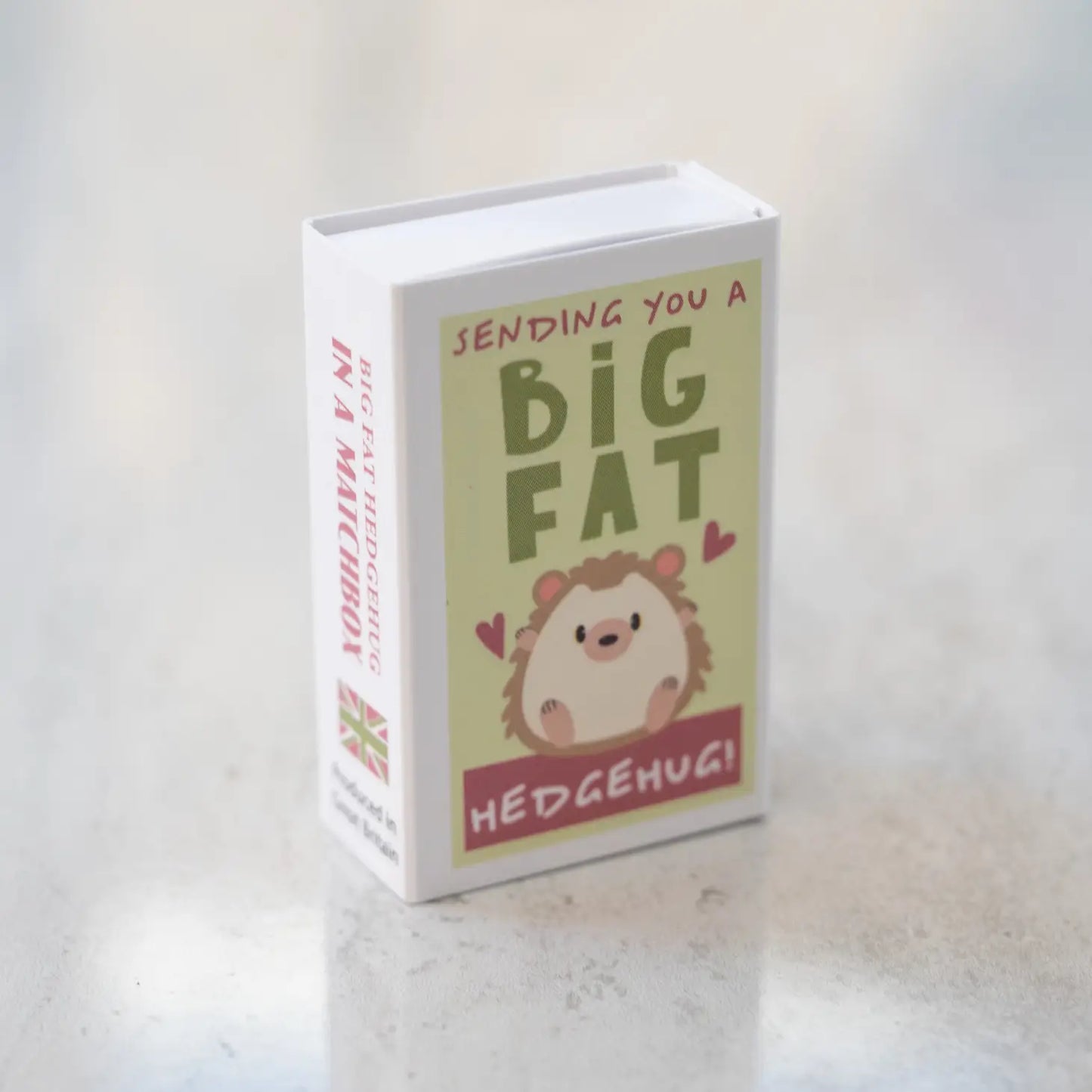 Sending You A Hedgehug In A Matchbox