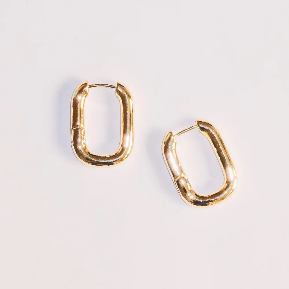 Addie Gold Huggie Hoop Earrings