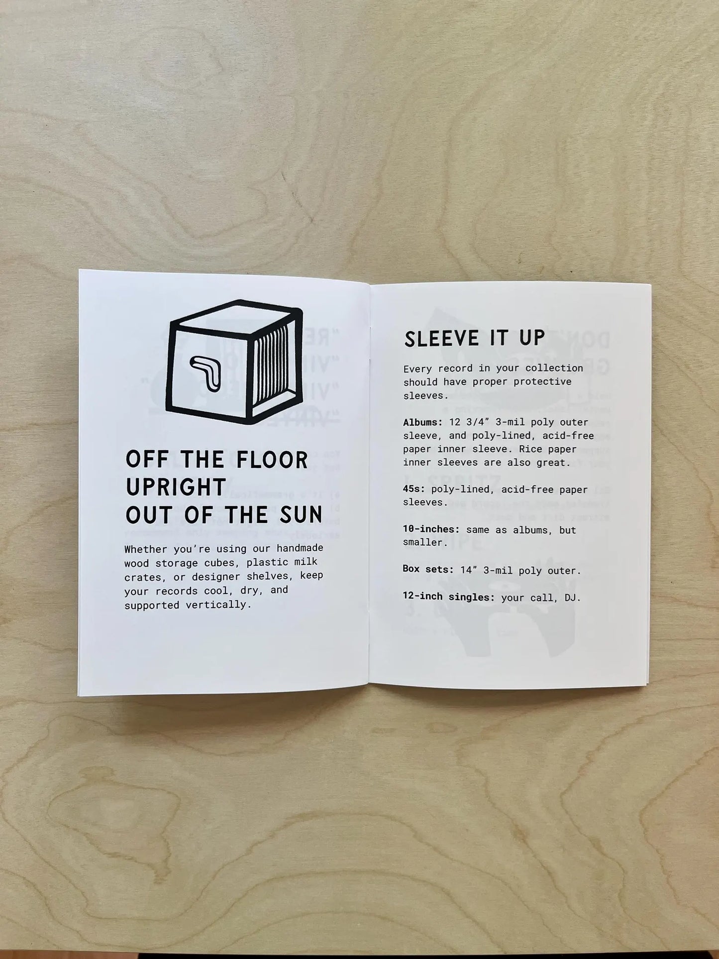 How To Have a Record Collection - A Field Guide by Altered Crates