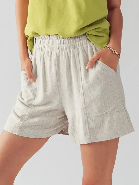 Anette Linen Shorts
