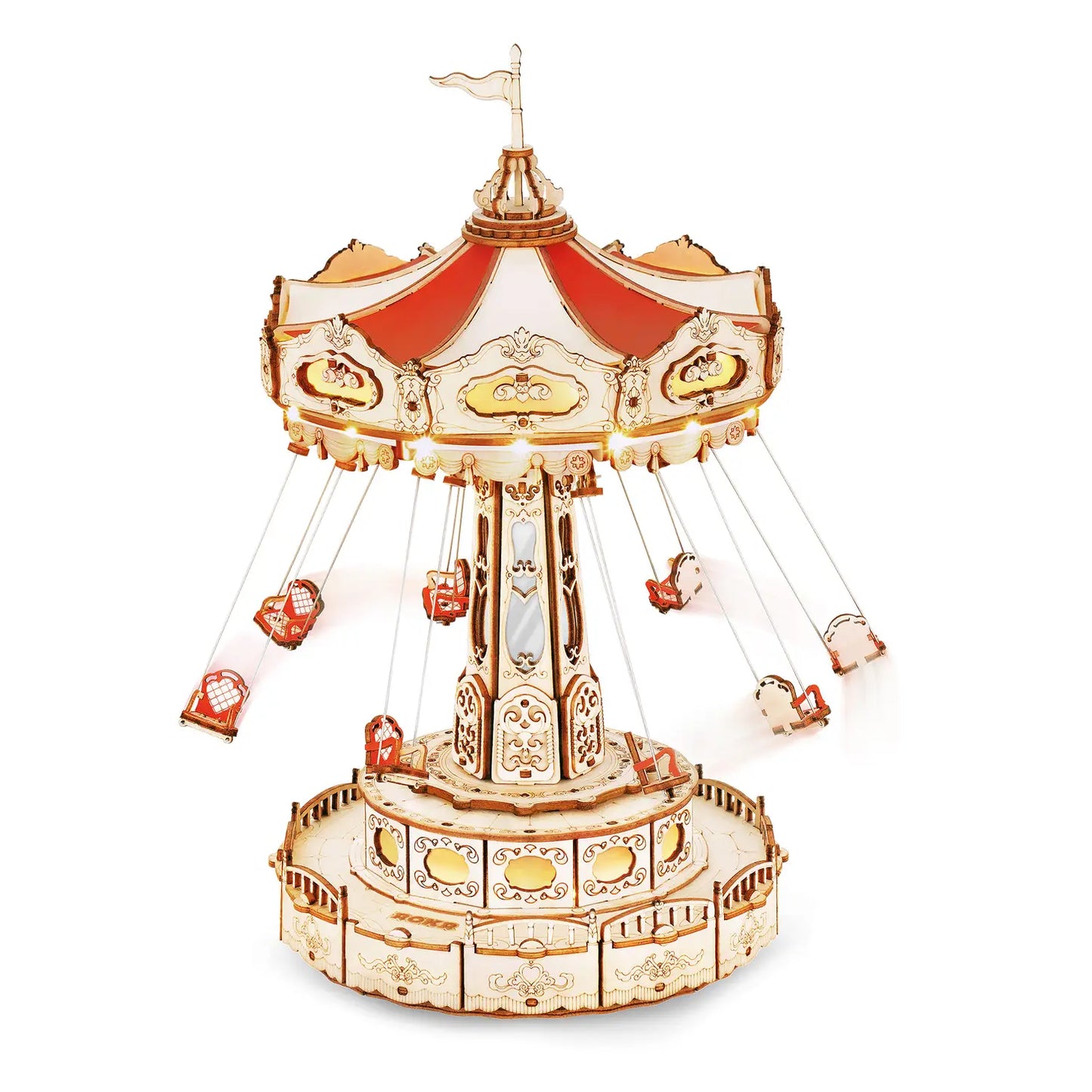 Electro Mechanical Wooden Puzzle | Swing Ride