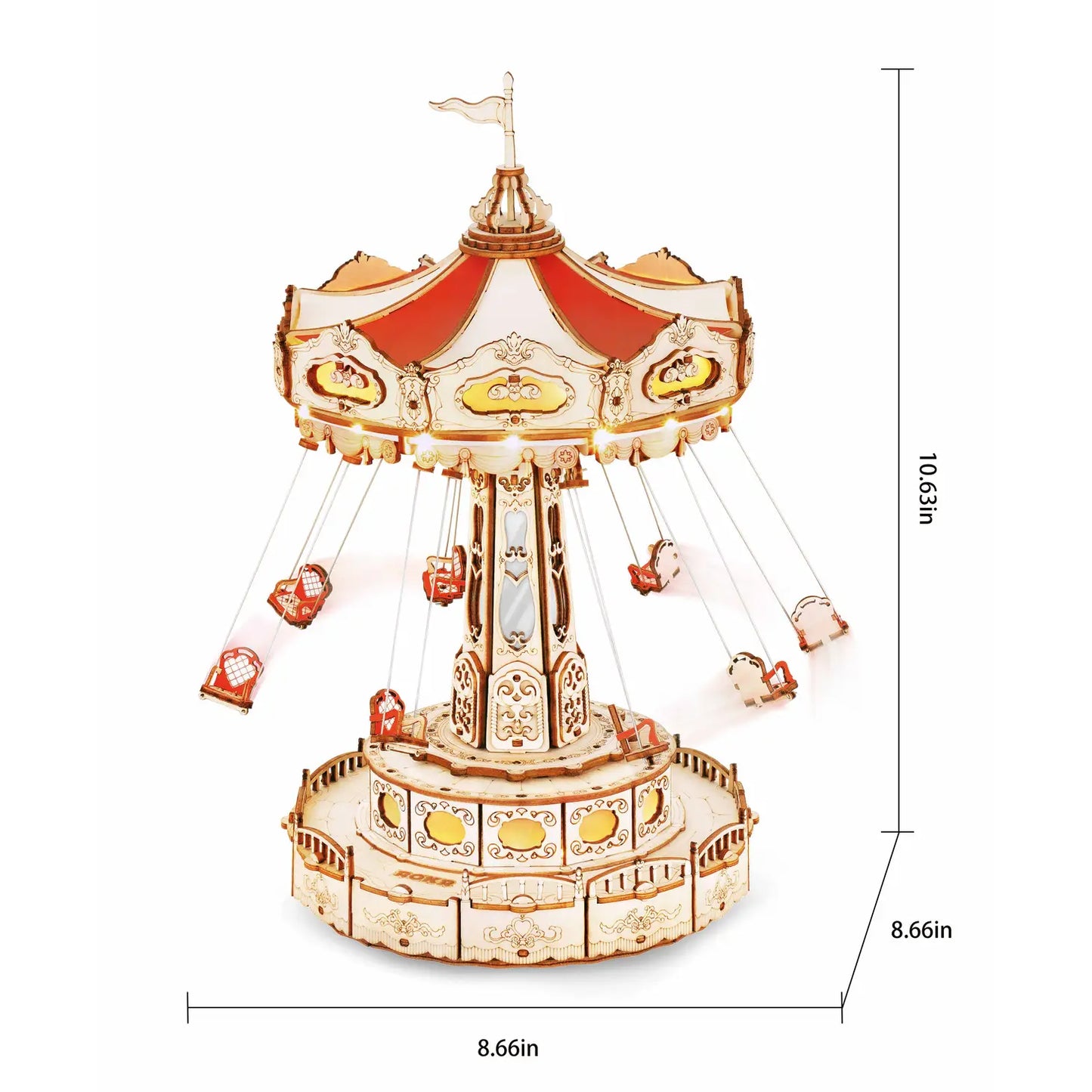 Electro Mechanical Wooden Puzzle | Swing Ride