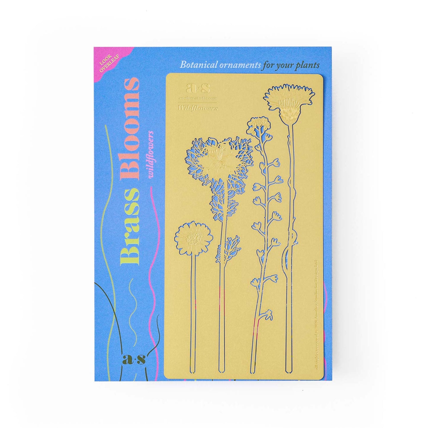Brass Blooms Wildflowers, Botanical Decoration