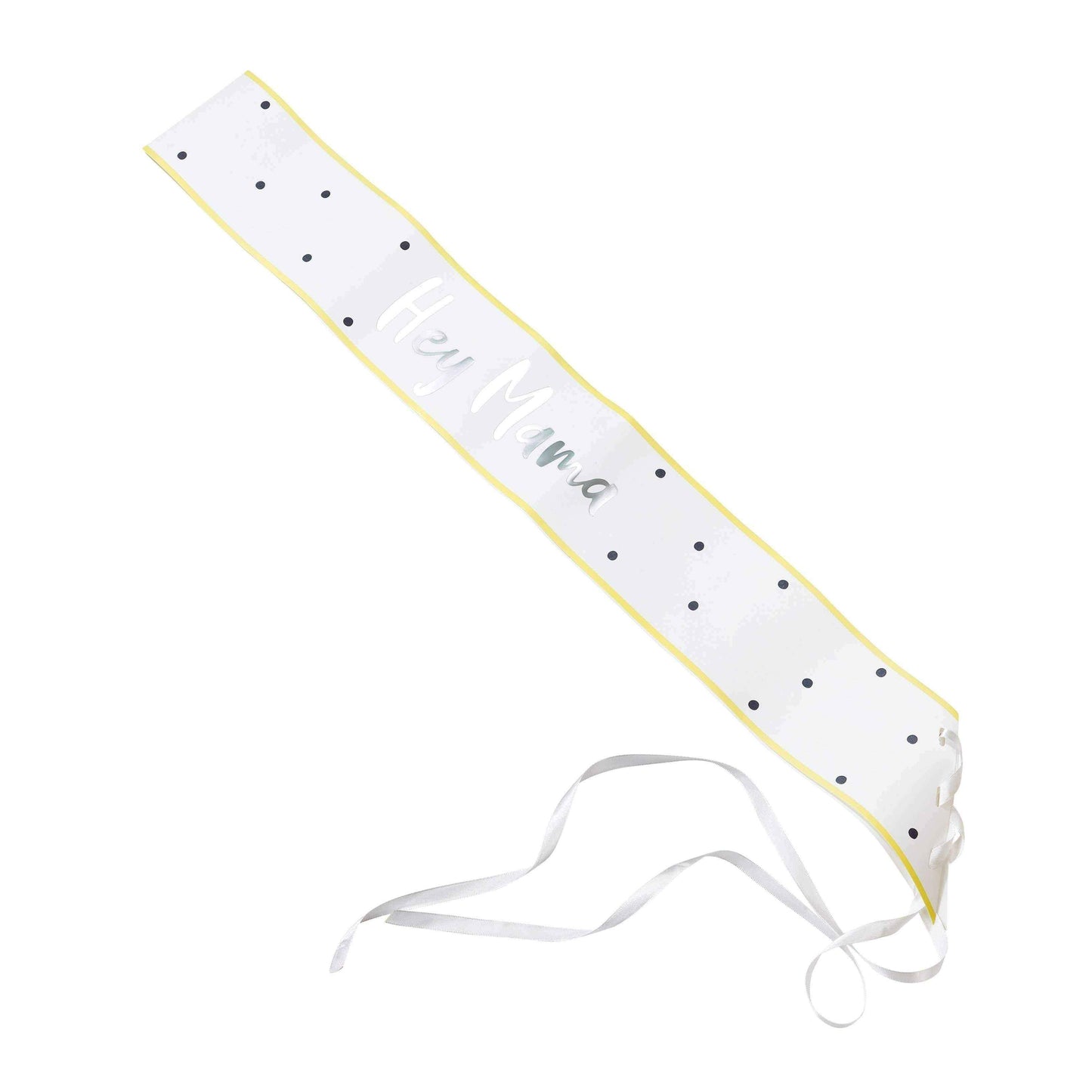 Hey Mama Baby Shower Sash
