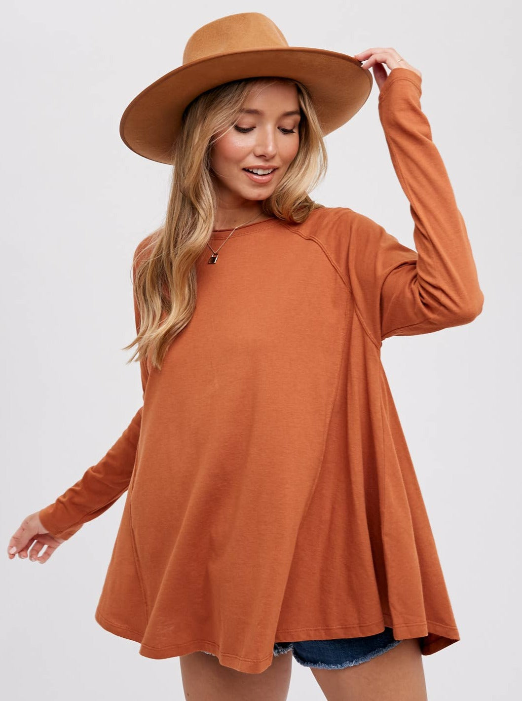 Trapeze Knit Top