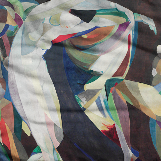 Fine Art Scarf - Dances by Arthur Bowen Davies