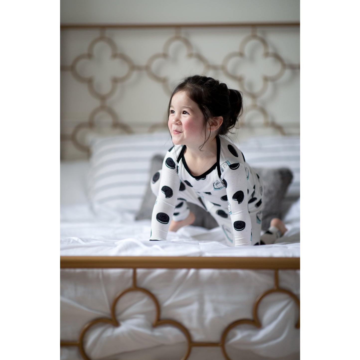 Milk & Cookies Bamboo Two-Piece Pajamas