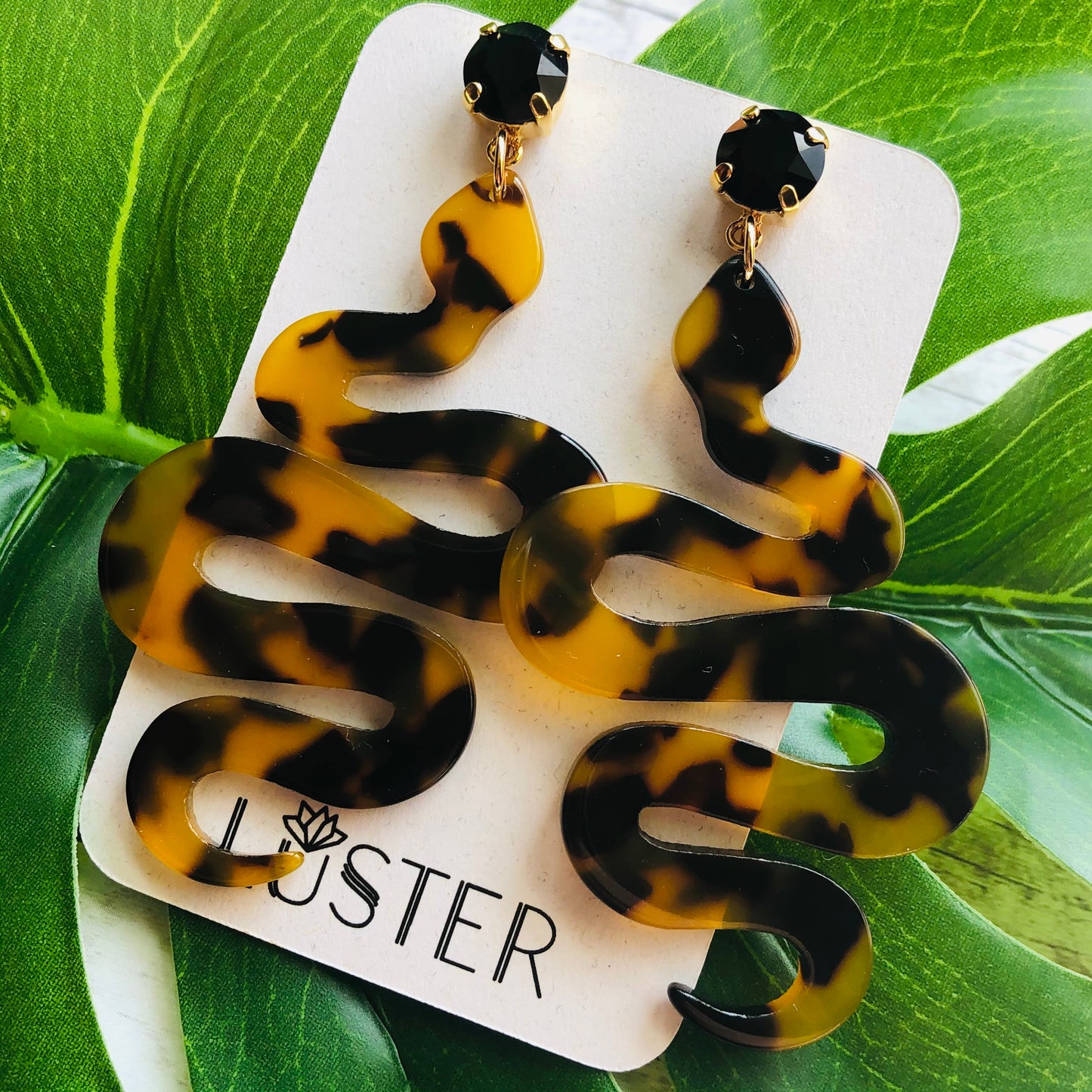 Serpent Drop Earrings