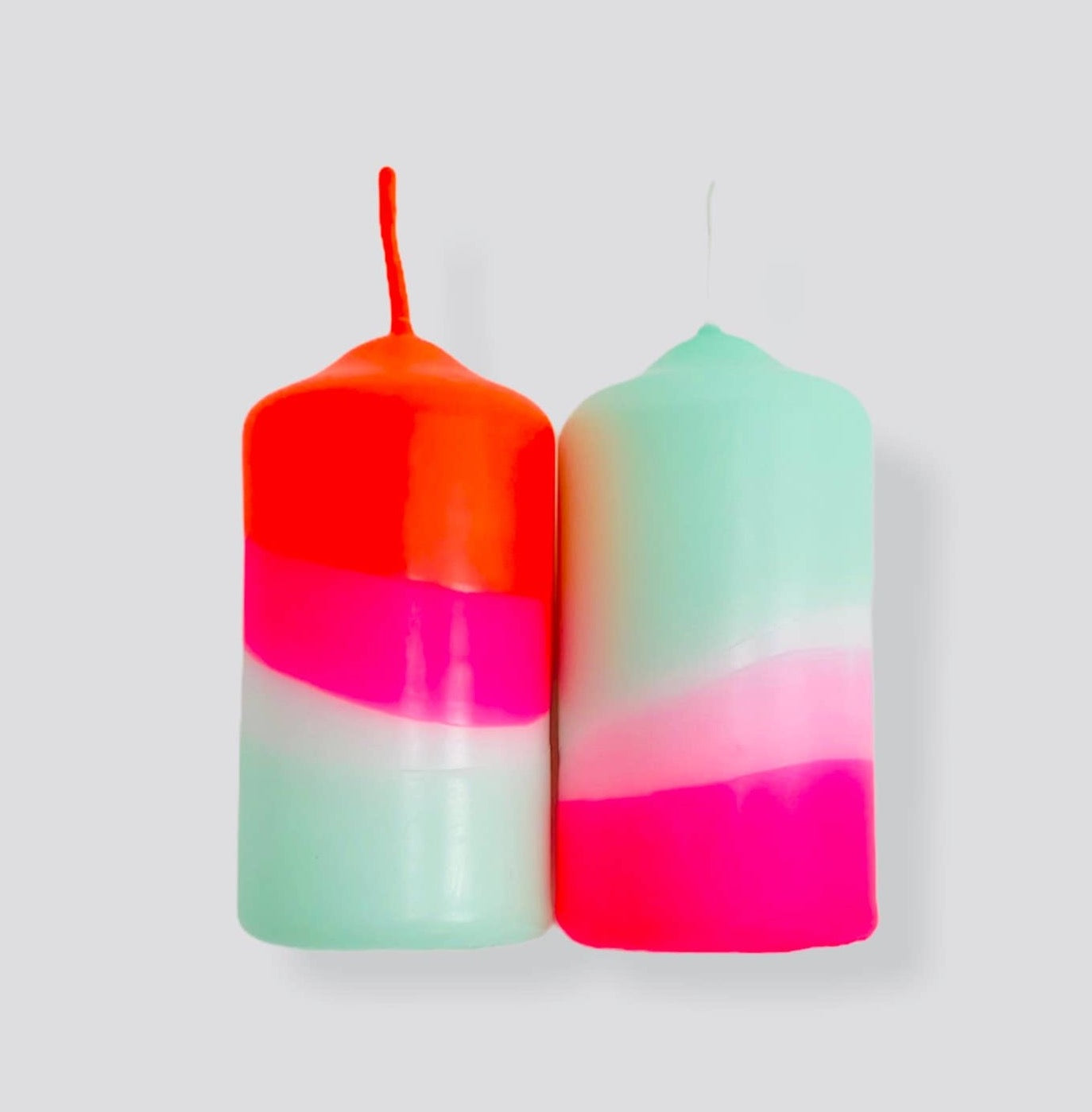 Dip Dye Neon Set - Peppermint Cherries