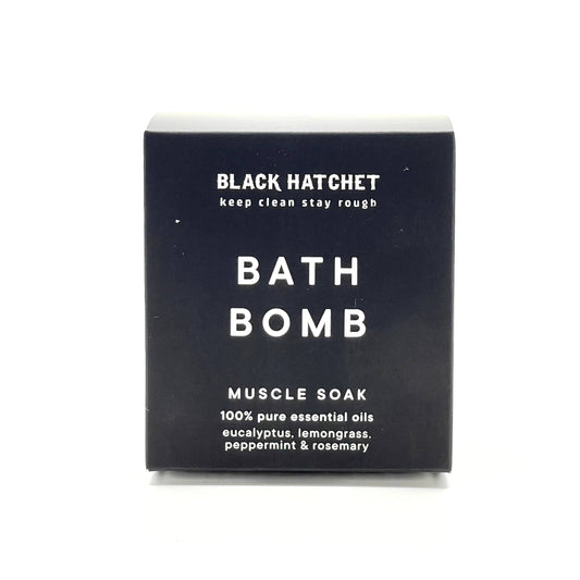 Black Hatchet Bath Bomb  | Gift for Men