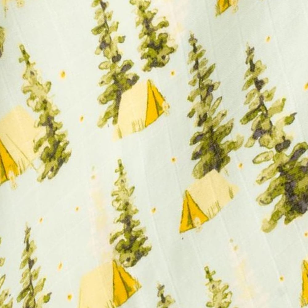 Camping Big Lovey Three-Layer Muslin Blanket