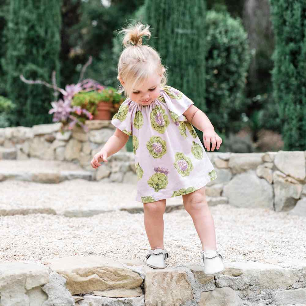 Artichoke Organic Cotton Dress & Bloomer Set