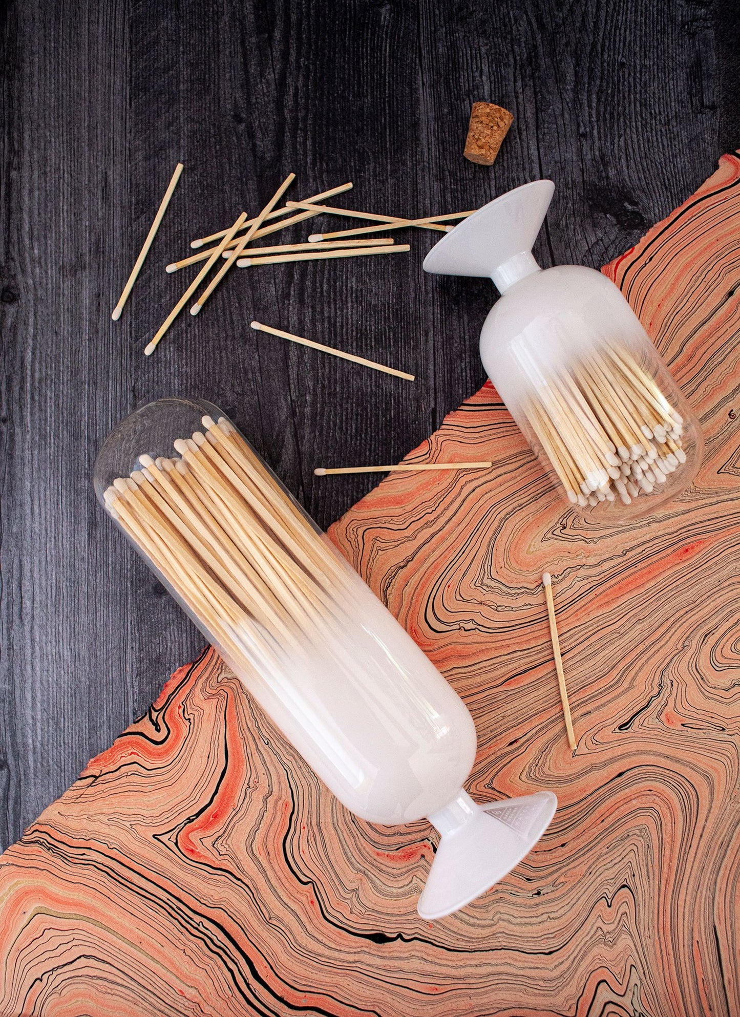 White Cloud Fireplace Match Cloche