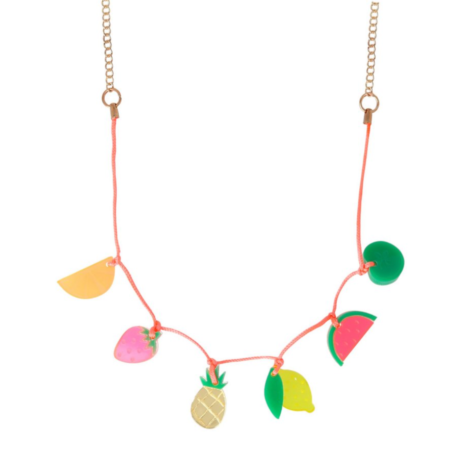 Fruit Charm Necklace