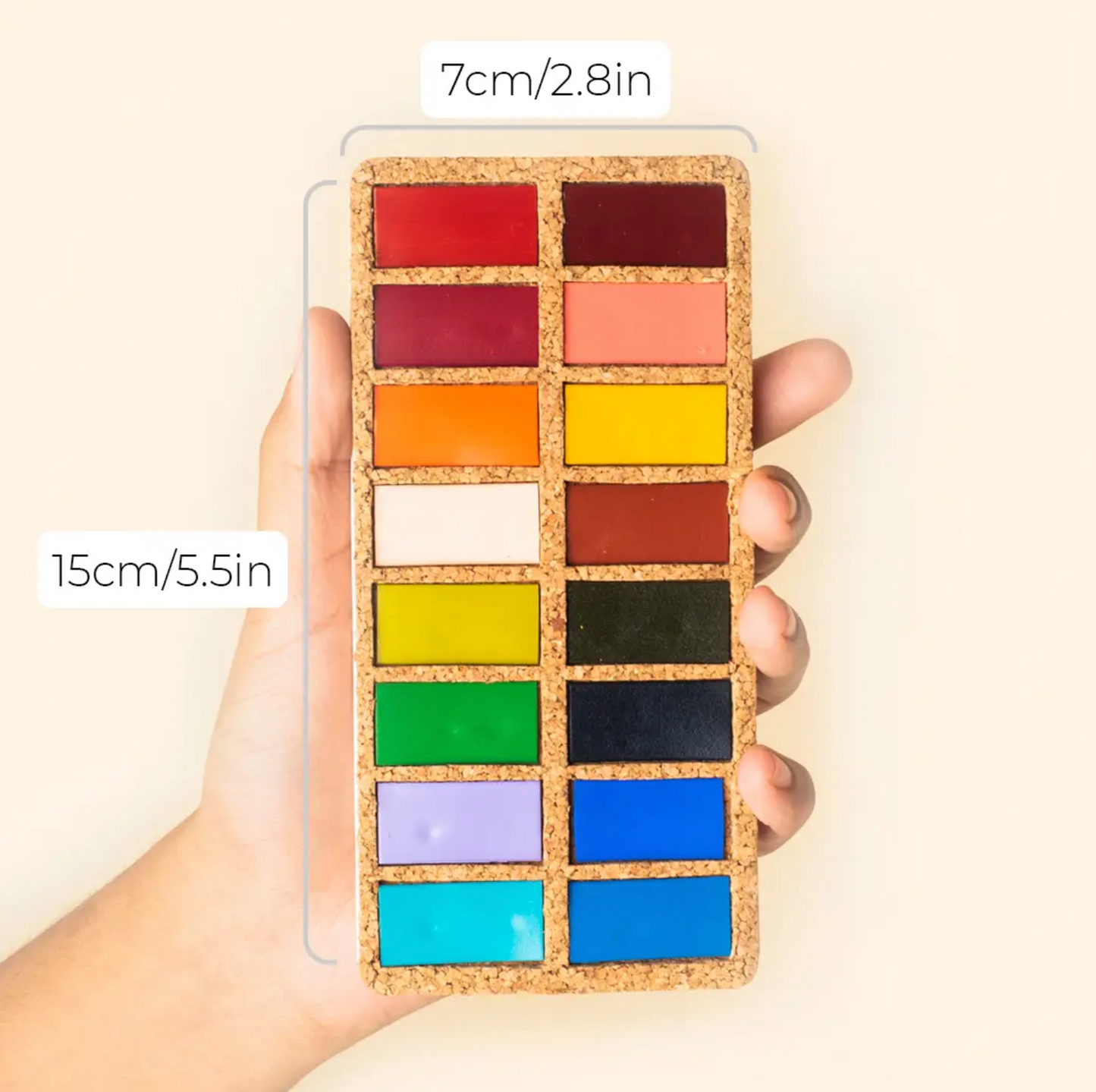 Viviva Watercolor Pans - Spring Set