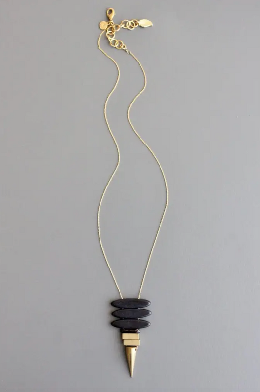 Spike & Magnesite Necklace