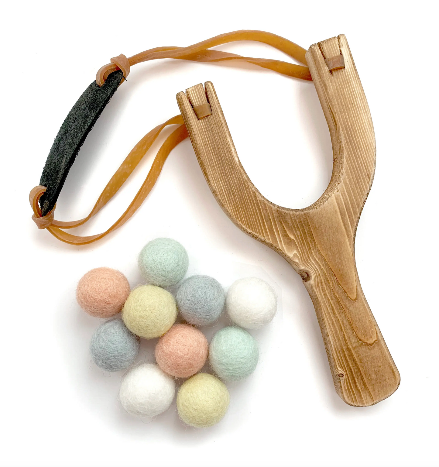 Classic Wooden Slingshot - Pretty Pastels