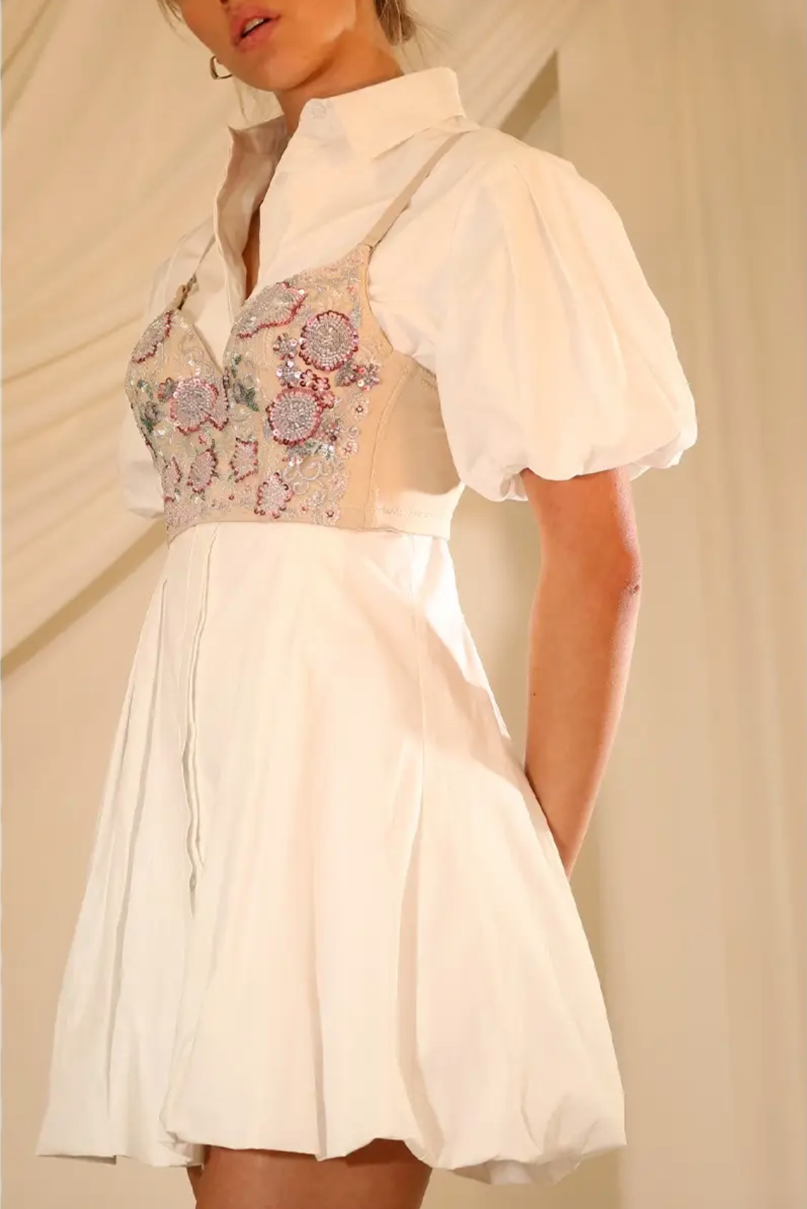 Rhinestone Bustier