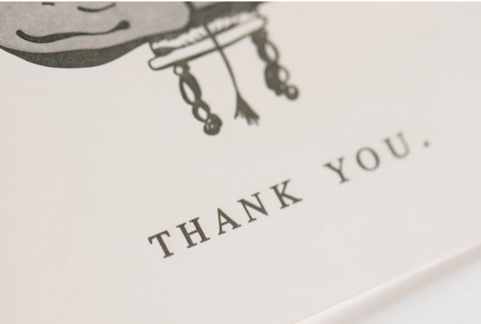 Butt Seriously Thank You - Greeting Card
