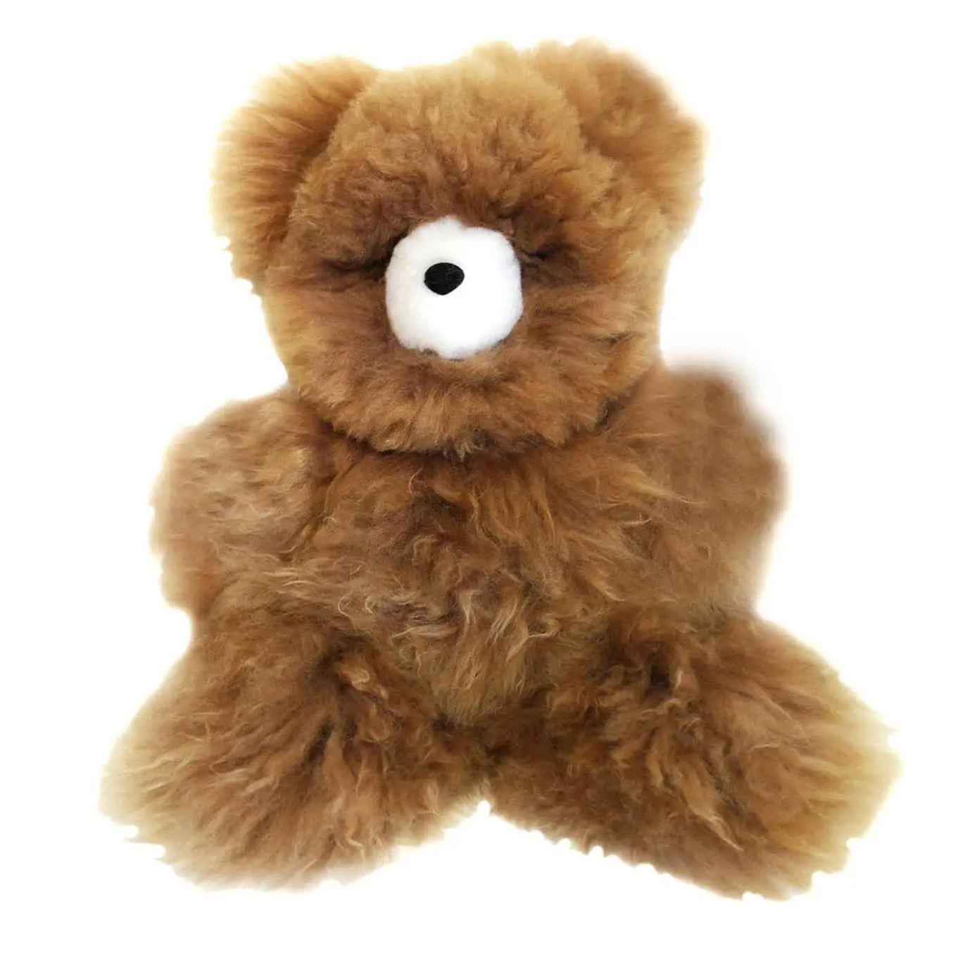 Small Alpaca Stuffed Bear - 10"