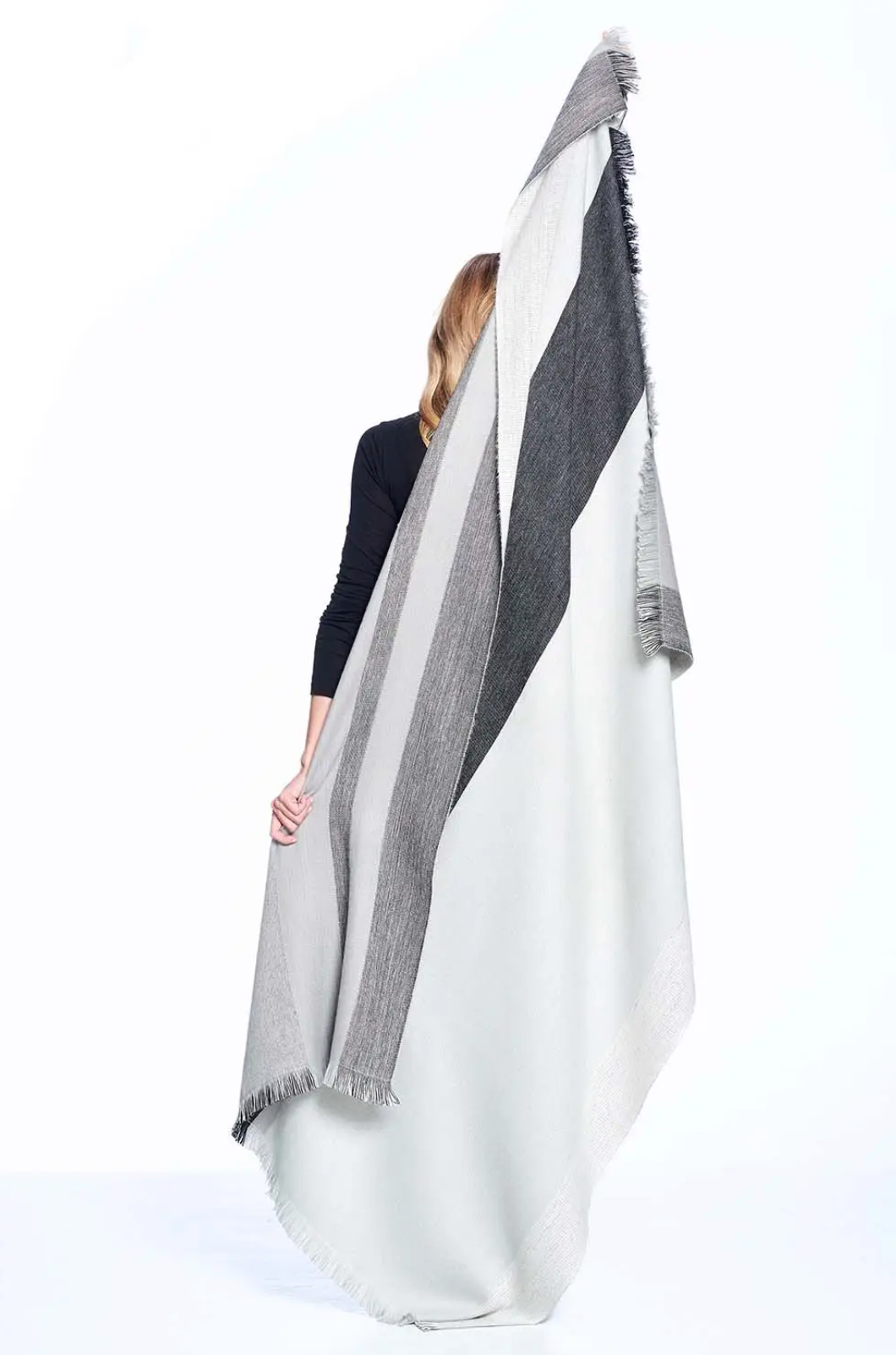 Alpaca Throw - Monochrome