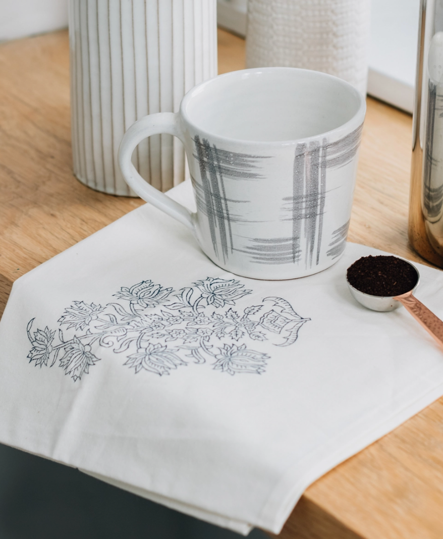 Elegant Block Printed Cloth Napkin