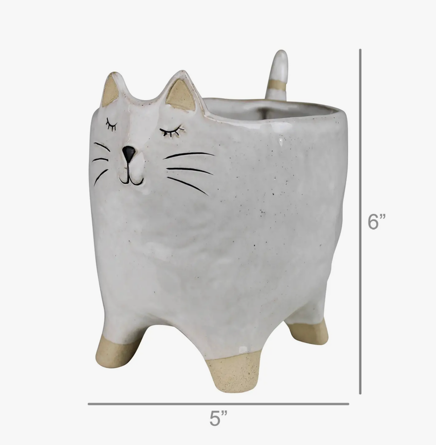 Cat Cachepot