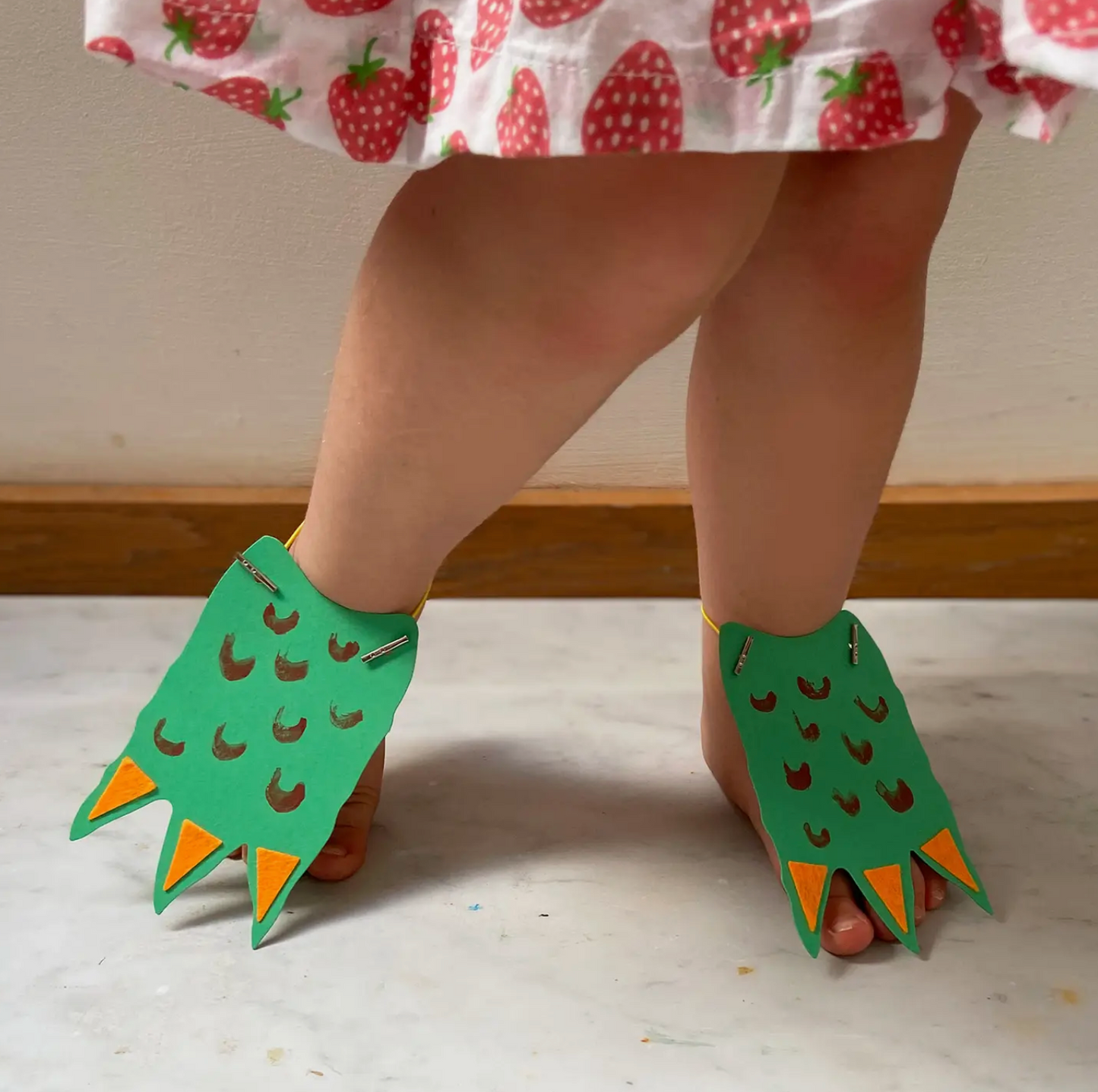 Make Your Own Dinosaur Feet