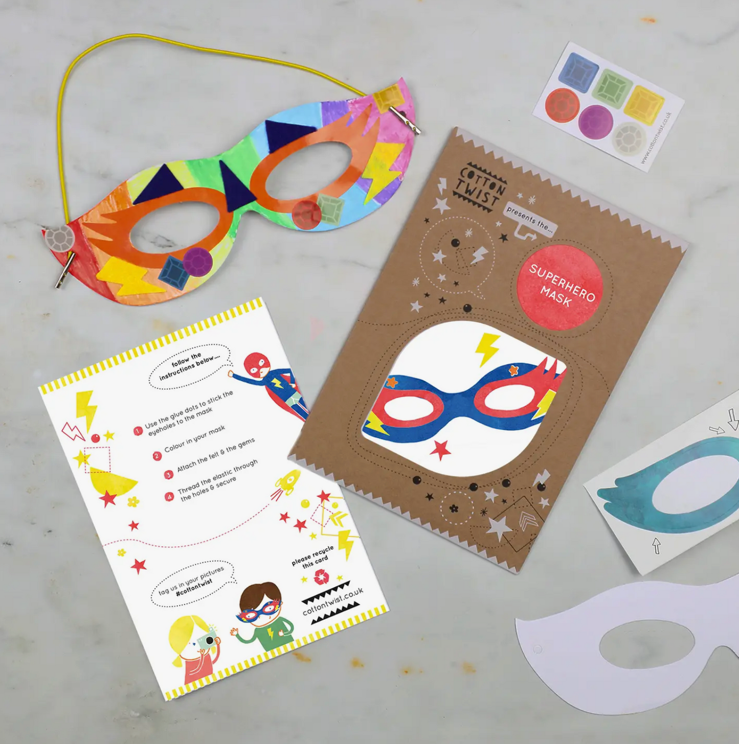 Make Your Own Superhero Mask