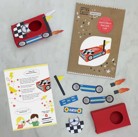 Make Your Own Matchbox Racing Car Egg Cup