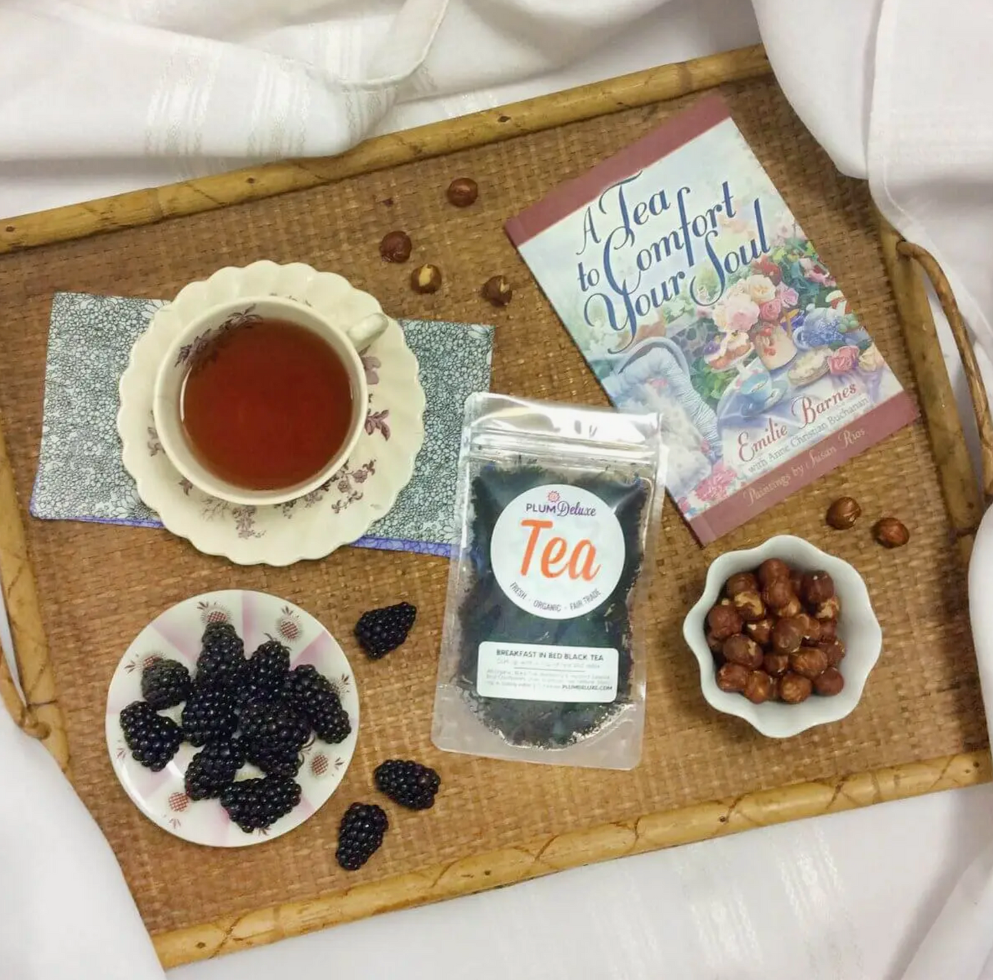 Breakfast in Bed Blackberry Hazelnut Black Tea
